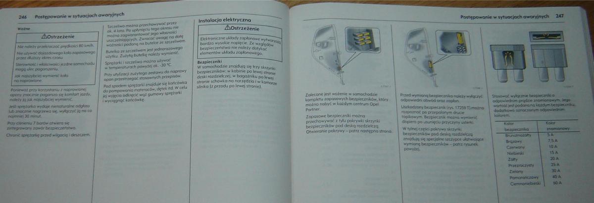 Opel Vectra C Vauxhall instrukcja obslugi / page 127