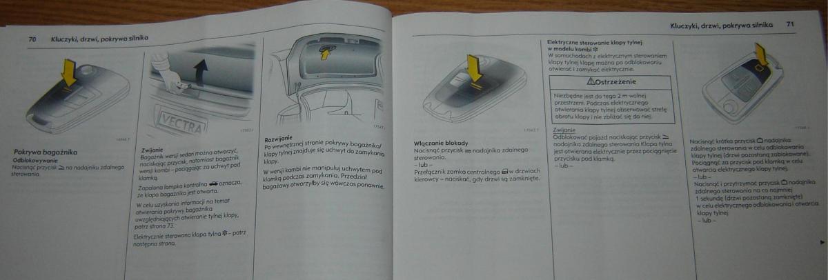 Opel Vectra C Vauxhall instrukcja obslugi / page 39