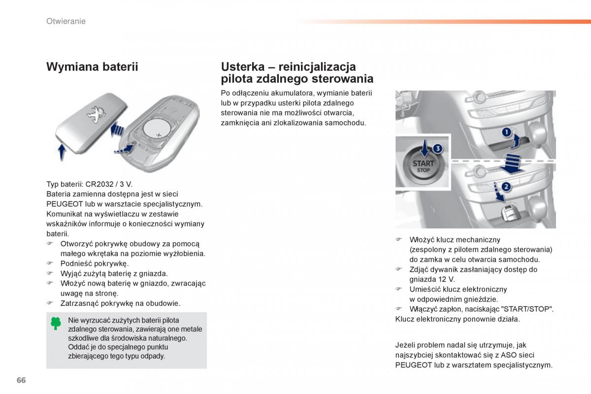 Peugeot 308 II 2 instrukcja obslugi / page 68