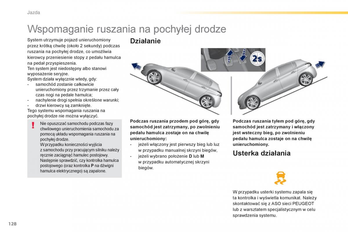 Peugeot 308 II 2 instrukcja obslugi / page 130