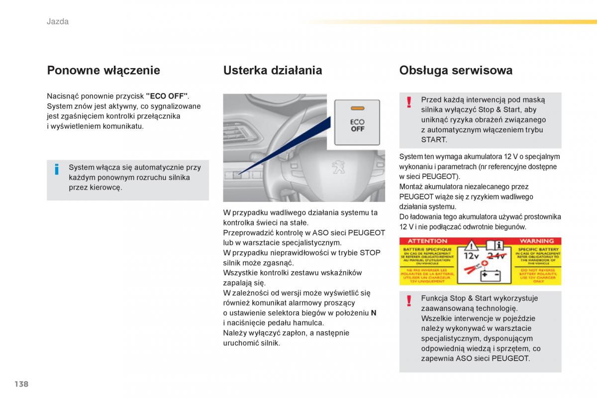 Peugeot 308 II 2 instrukcja obslugi / page 140