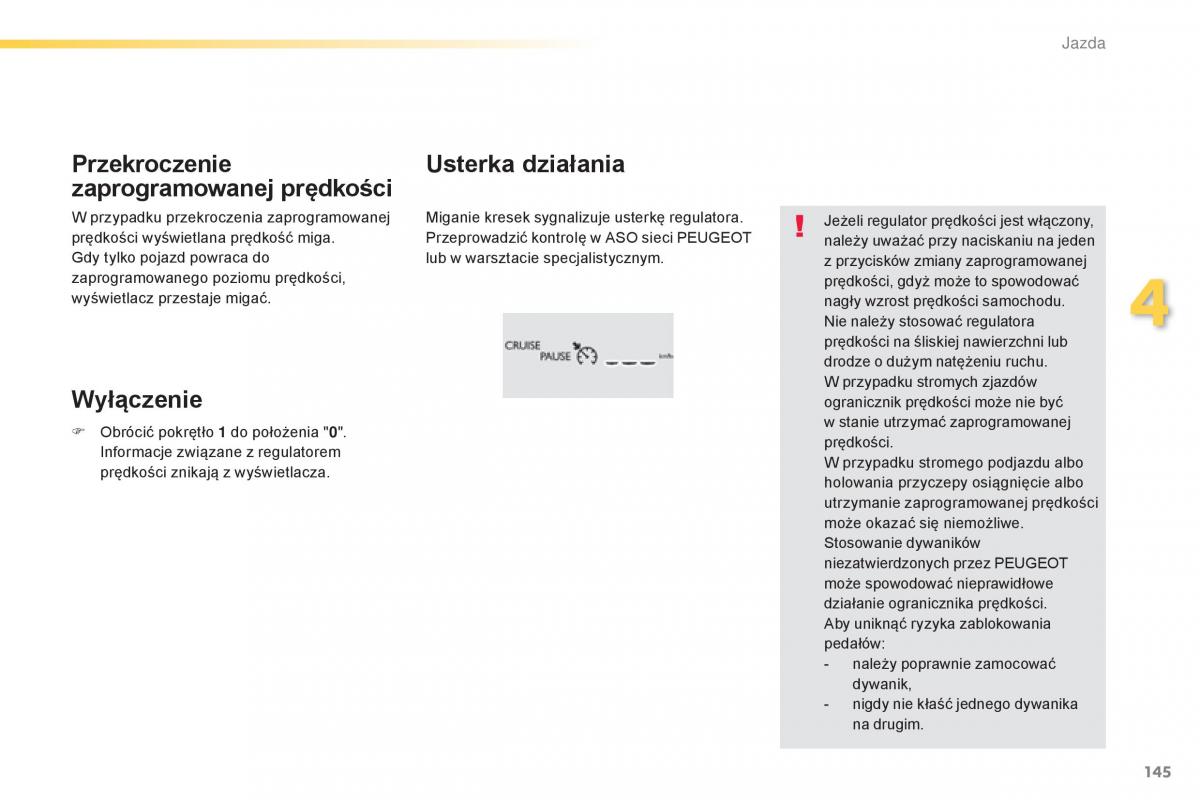 Peugeot 308 II 2 instrukcja obslugi / page 147