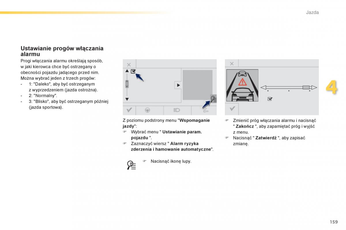 Peugeot 308 II 2 instrukcja obslugi / page 161