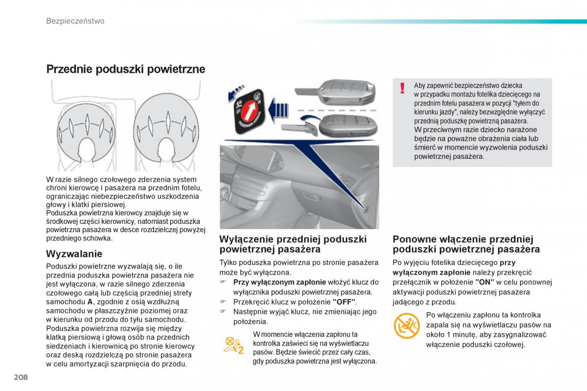 Peugeot 308 II 2 instrukcja obslugi / page 210