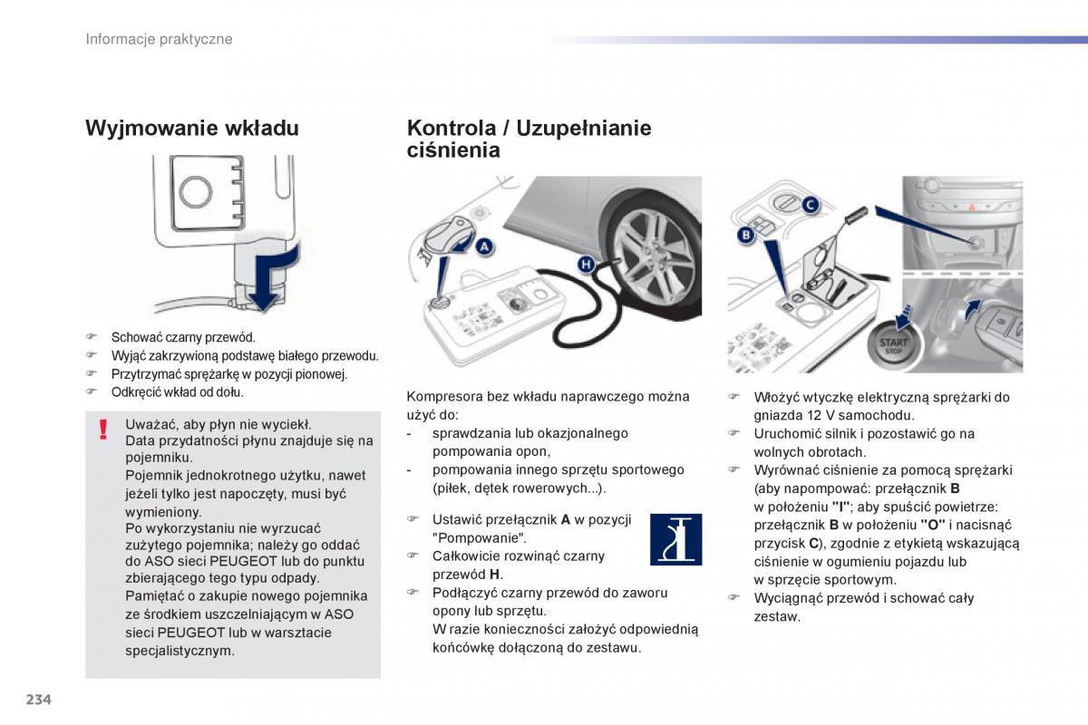 Peugeot 308 II 2 instrukcja obslugi / page 236