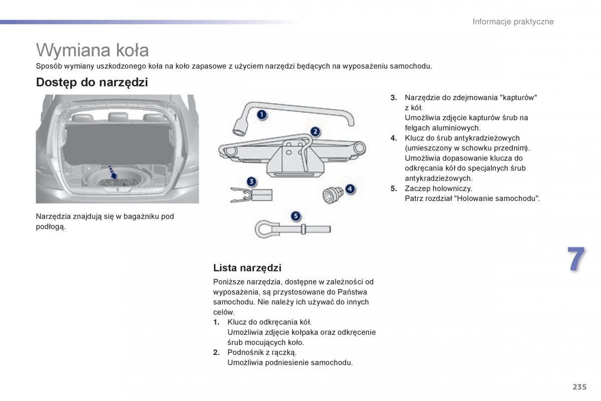 Peugeot 308 II 2 instrukcja obslugi / page 237