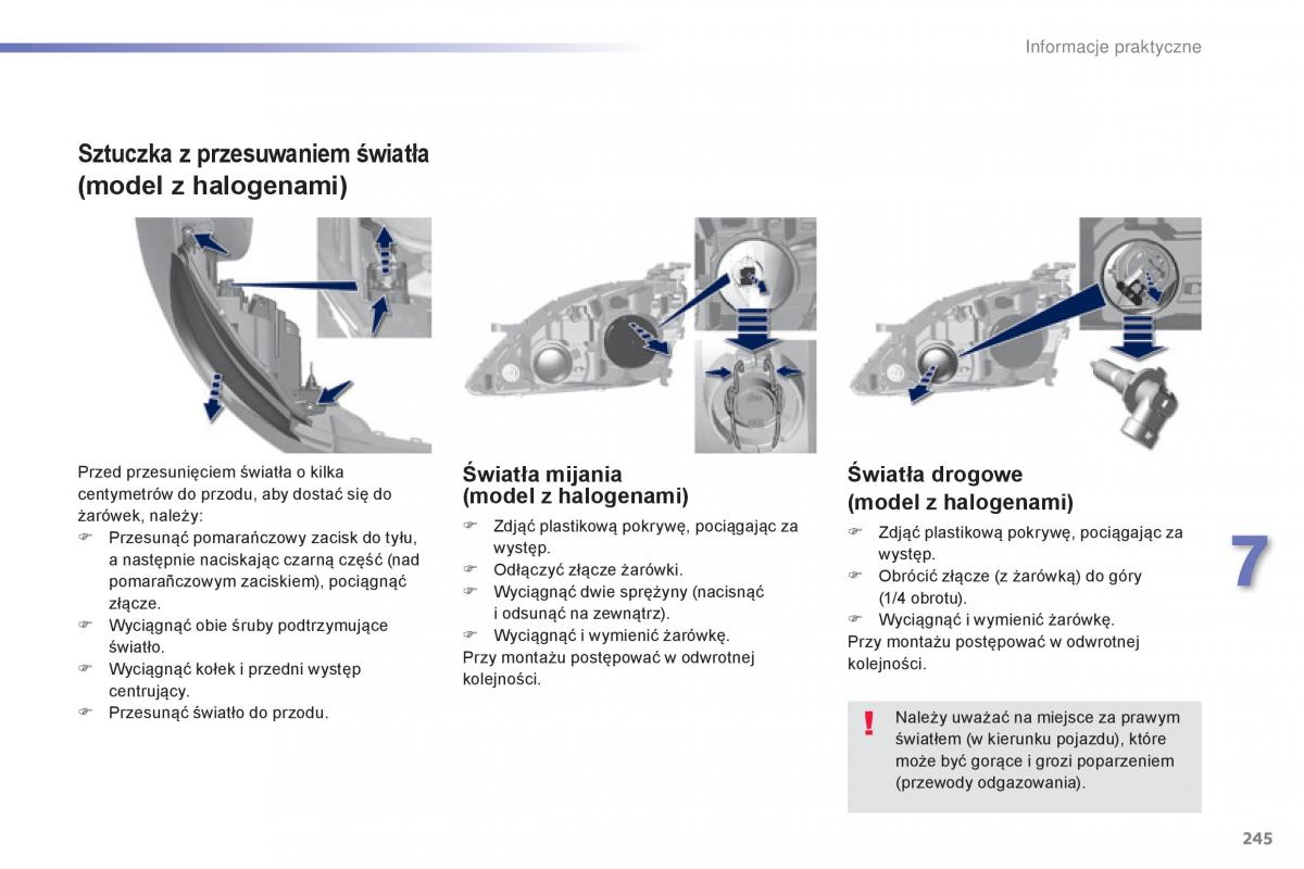 Peugeot 308 II 2 instrukcja obslugi / page 247