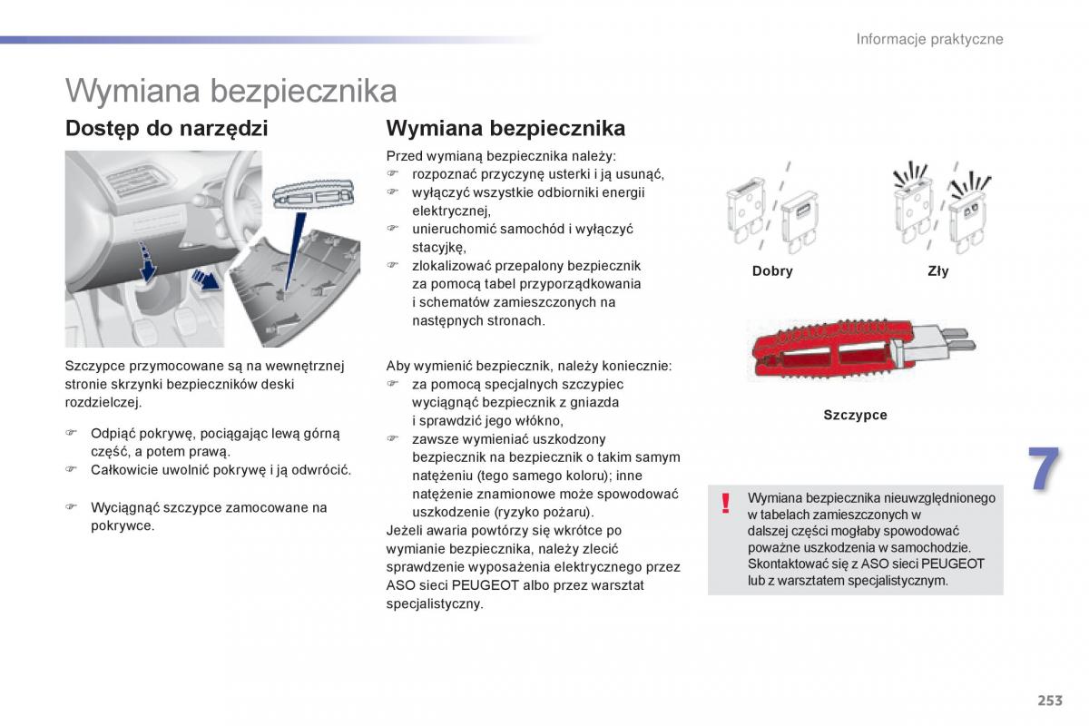 Peugeot 308 II 2 instrukcja obslugi / page 255