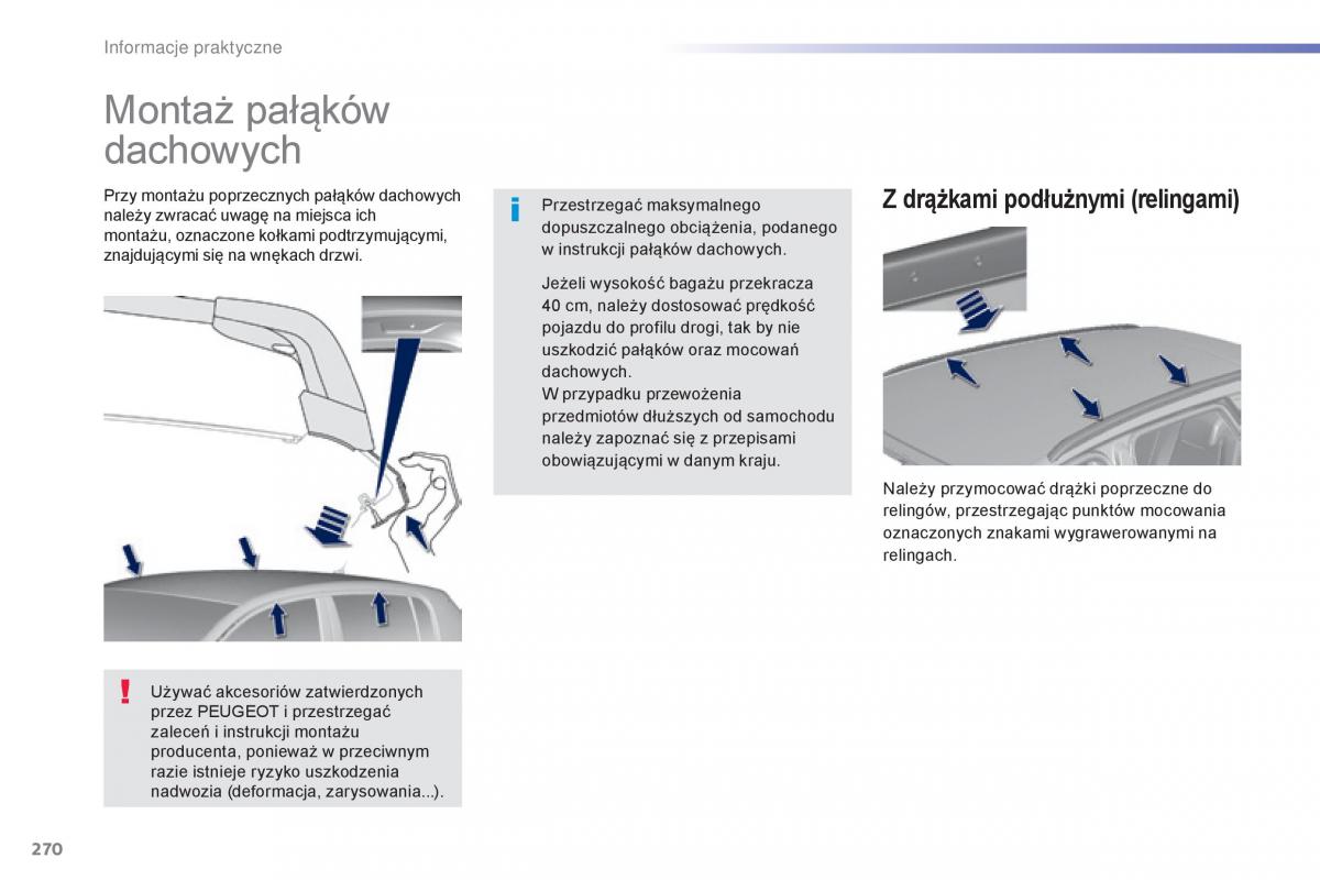 Peugeot 308 II 2 instrukcja obslugi / page 272