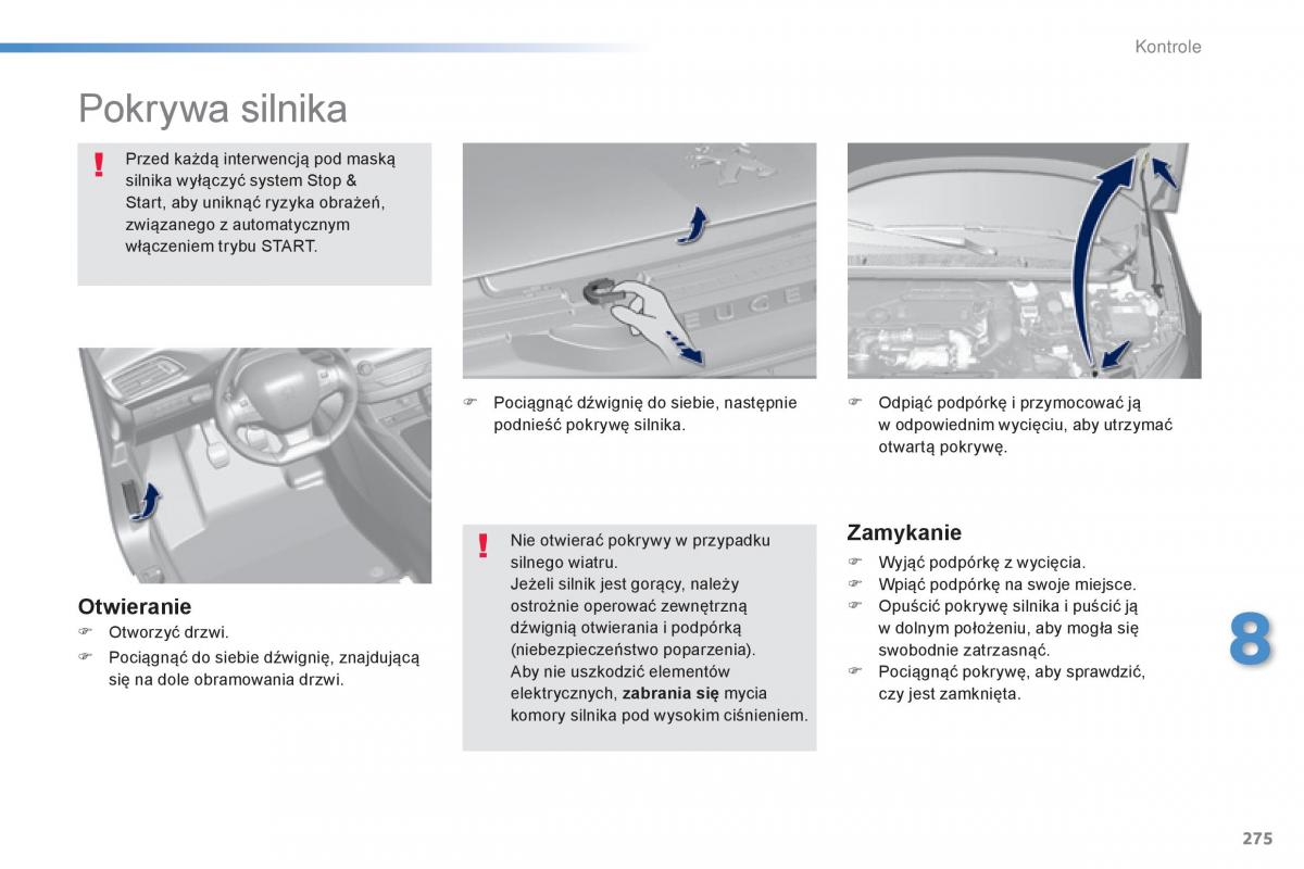 Peugeot 308 II 2 instrukcja obslugi / page 277