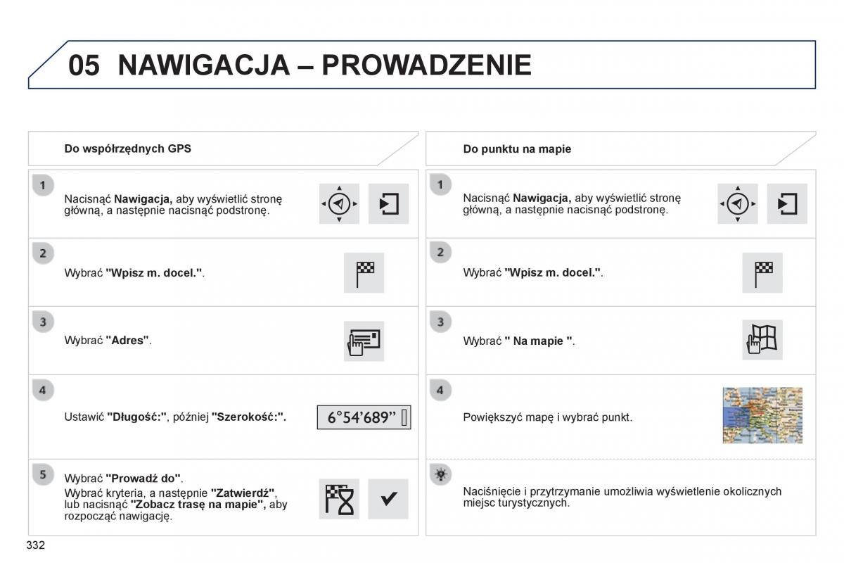 Peugeot 308 II 2 instrukcja obslugi / page 334