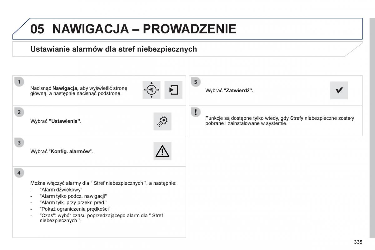 Peugeot 308 II 2 instrukcja obslugi / page 337