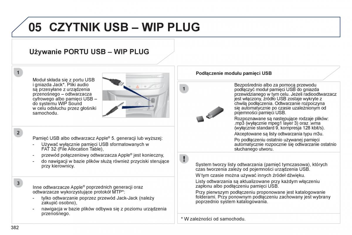 Peugeot 308 II 2 instrukcja obslugi / page 384