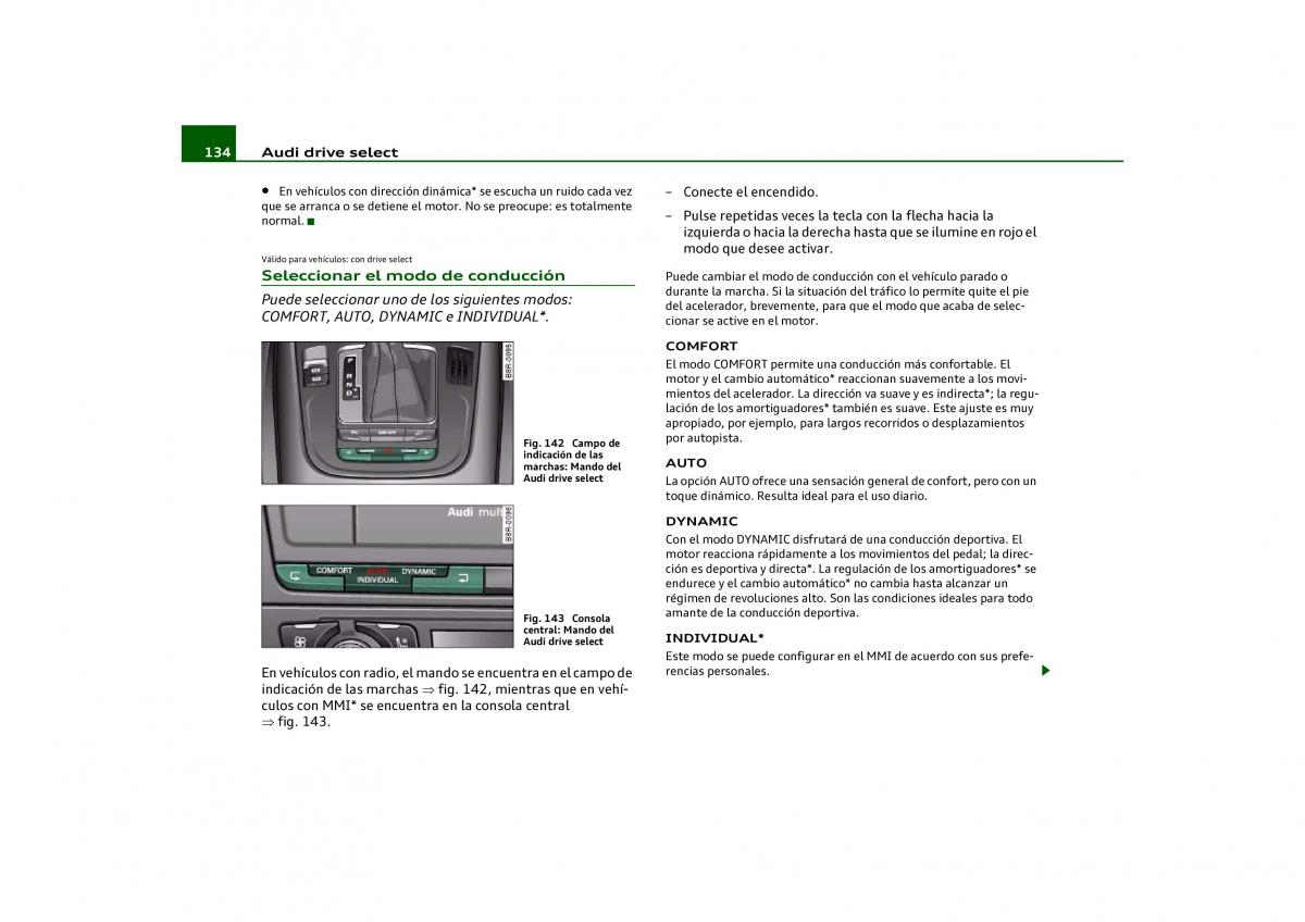 Audi Q5 manual del propietario / page 136