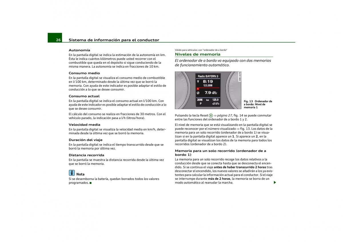 Audi Q5 manual del propietario / page 28