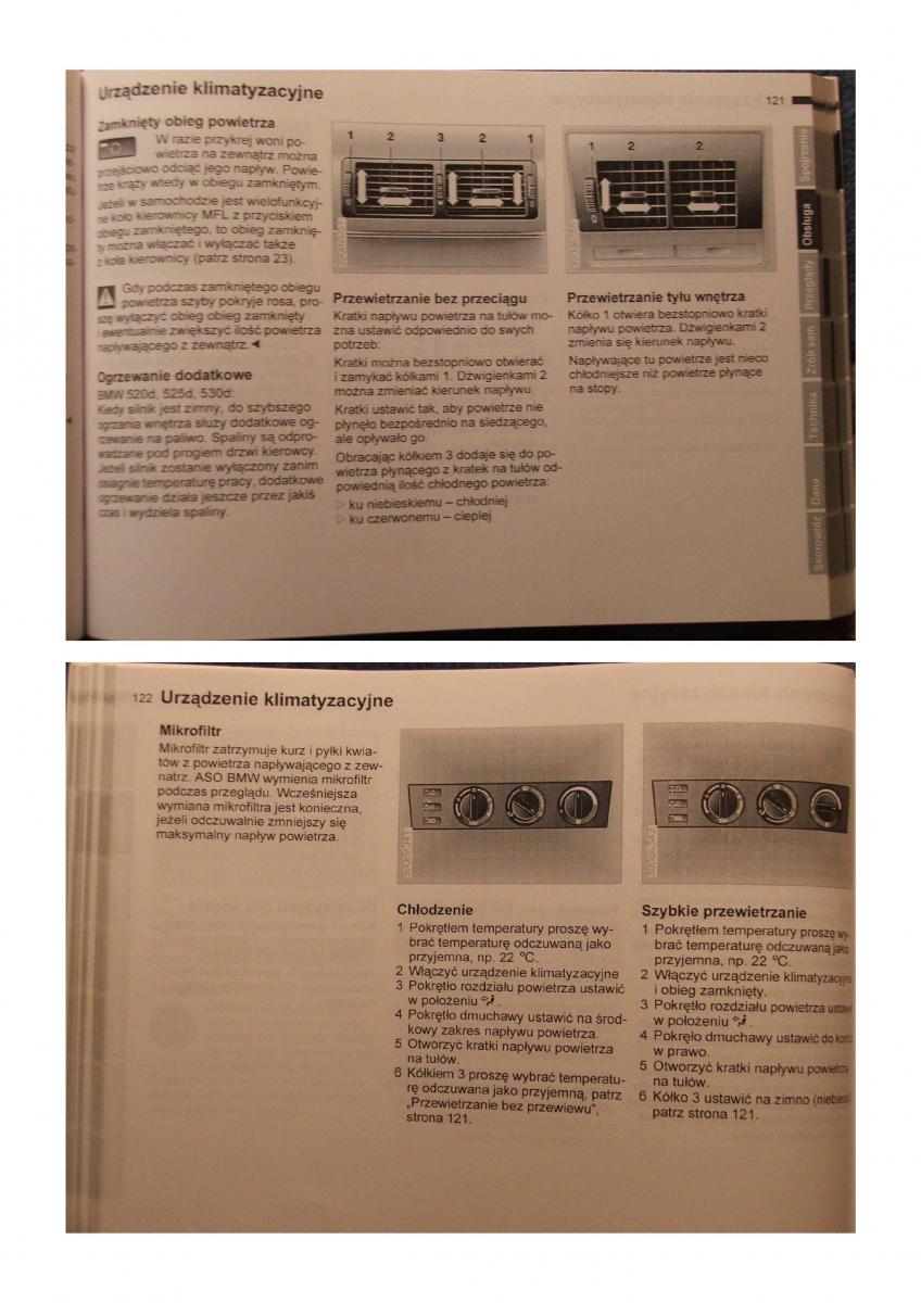 BMW 5 E39 instrukcja obslugi / page 60