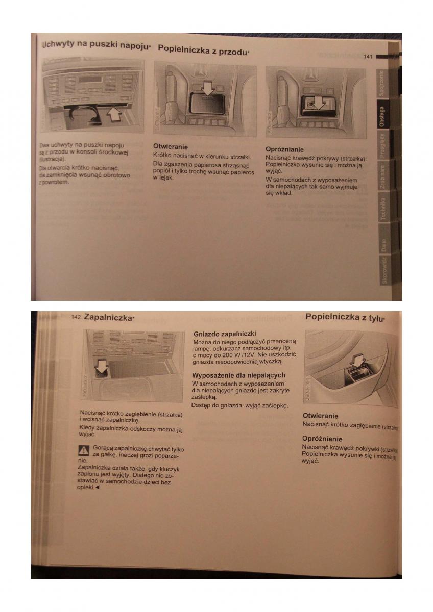 BMW 5 E39 instrukcja obslugi / page 71