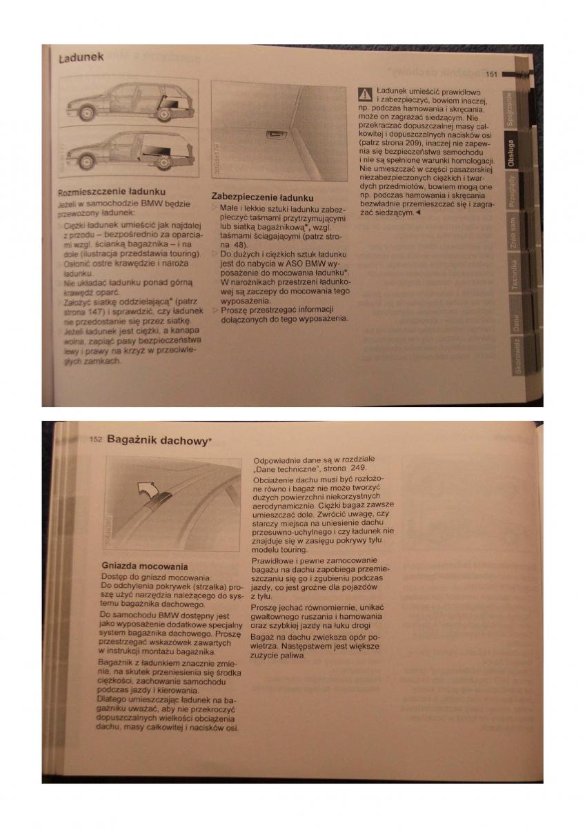 BMW 5 E39 instrukcja obslugi / page 76