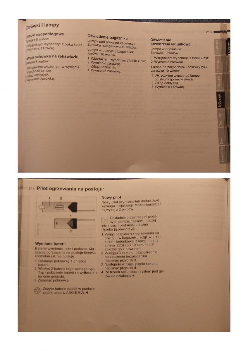 BMW 5 E39 instrukcja obslugi / page 106