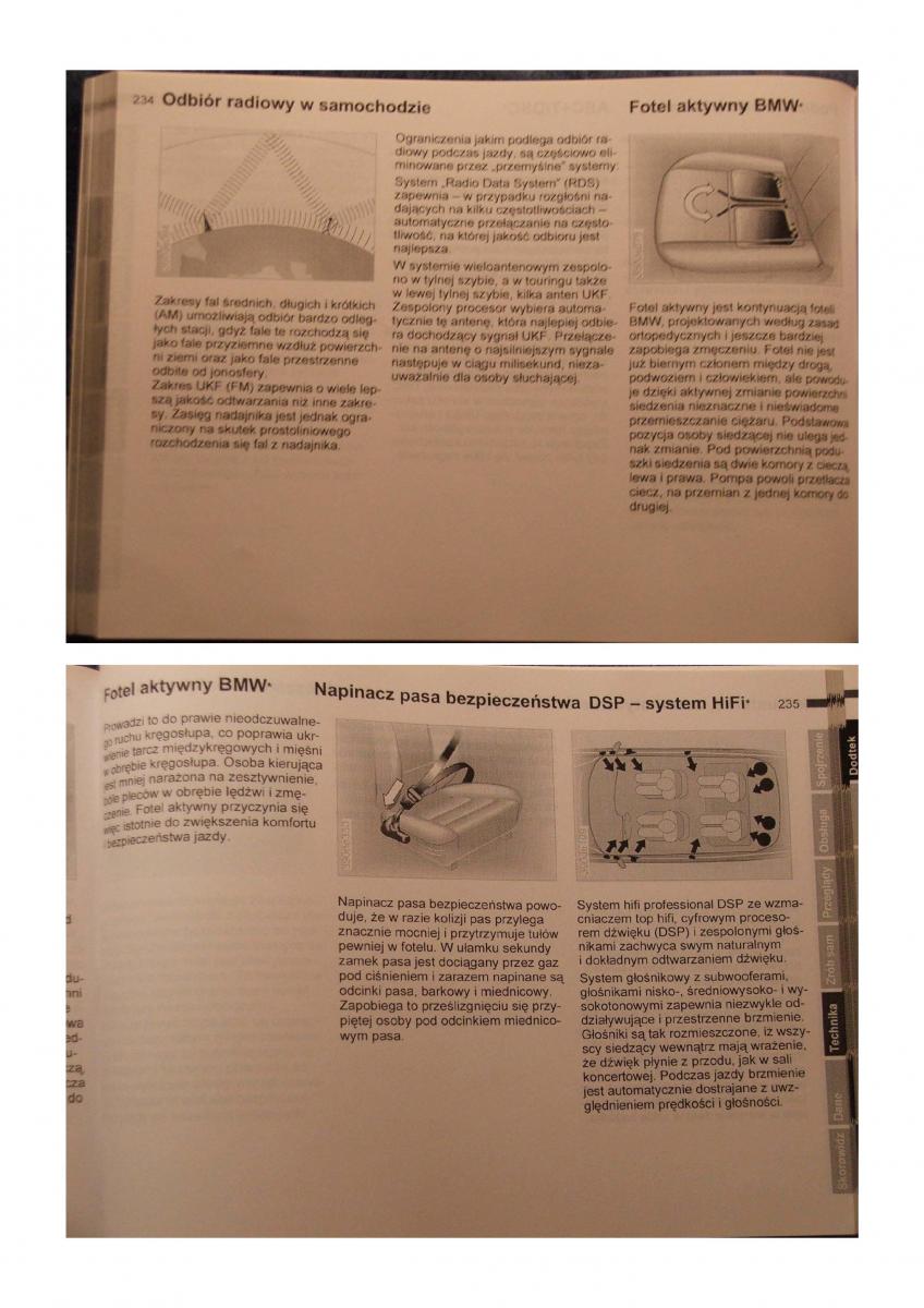 BMW 5 E39 instrukcja obslugi / page 116