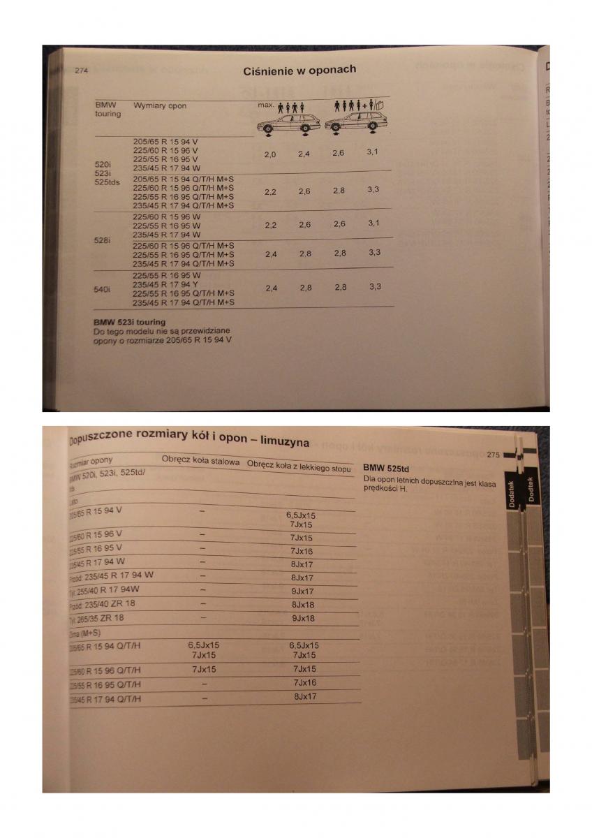 BMW 5 E39 instrukcja obslugi / page 134