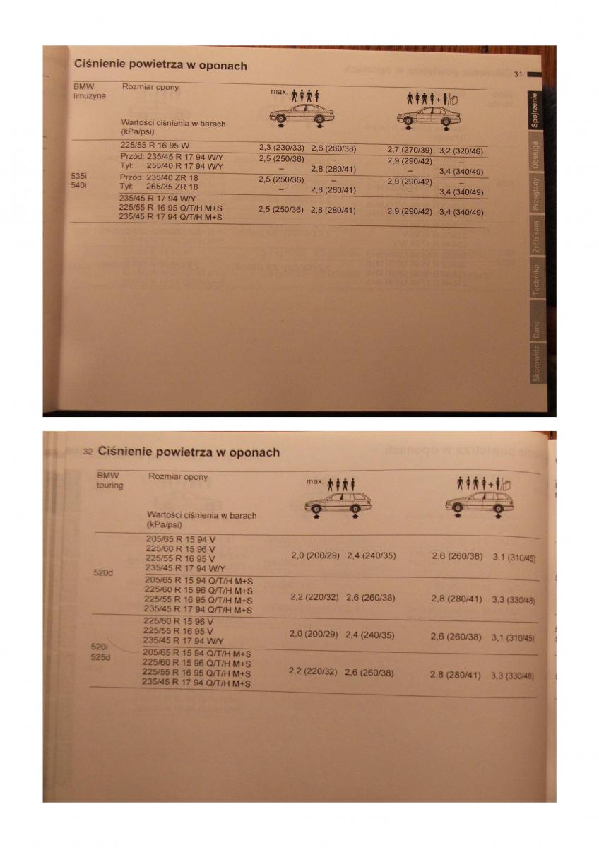 BMW 5 E39 instrukcja obslugi / page 15