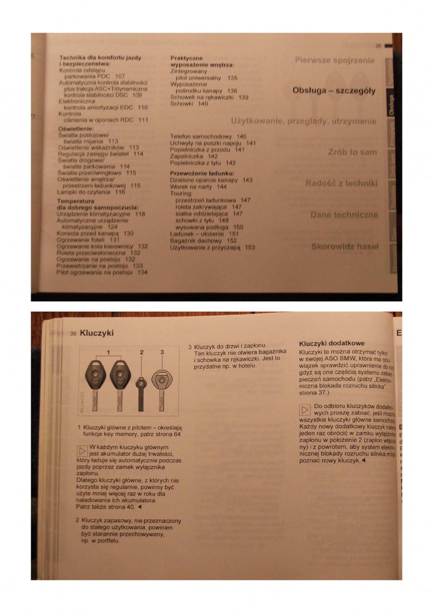 BMW 5 E39 instrukcja obslugi / page 17