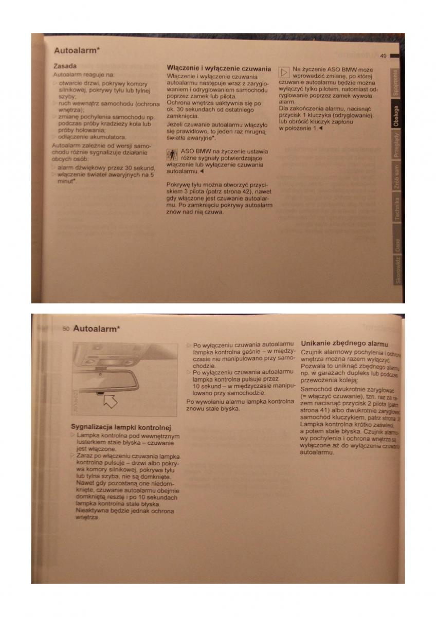 BMW 5 E39 instrukcja obslugi / page 24