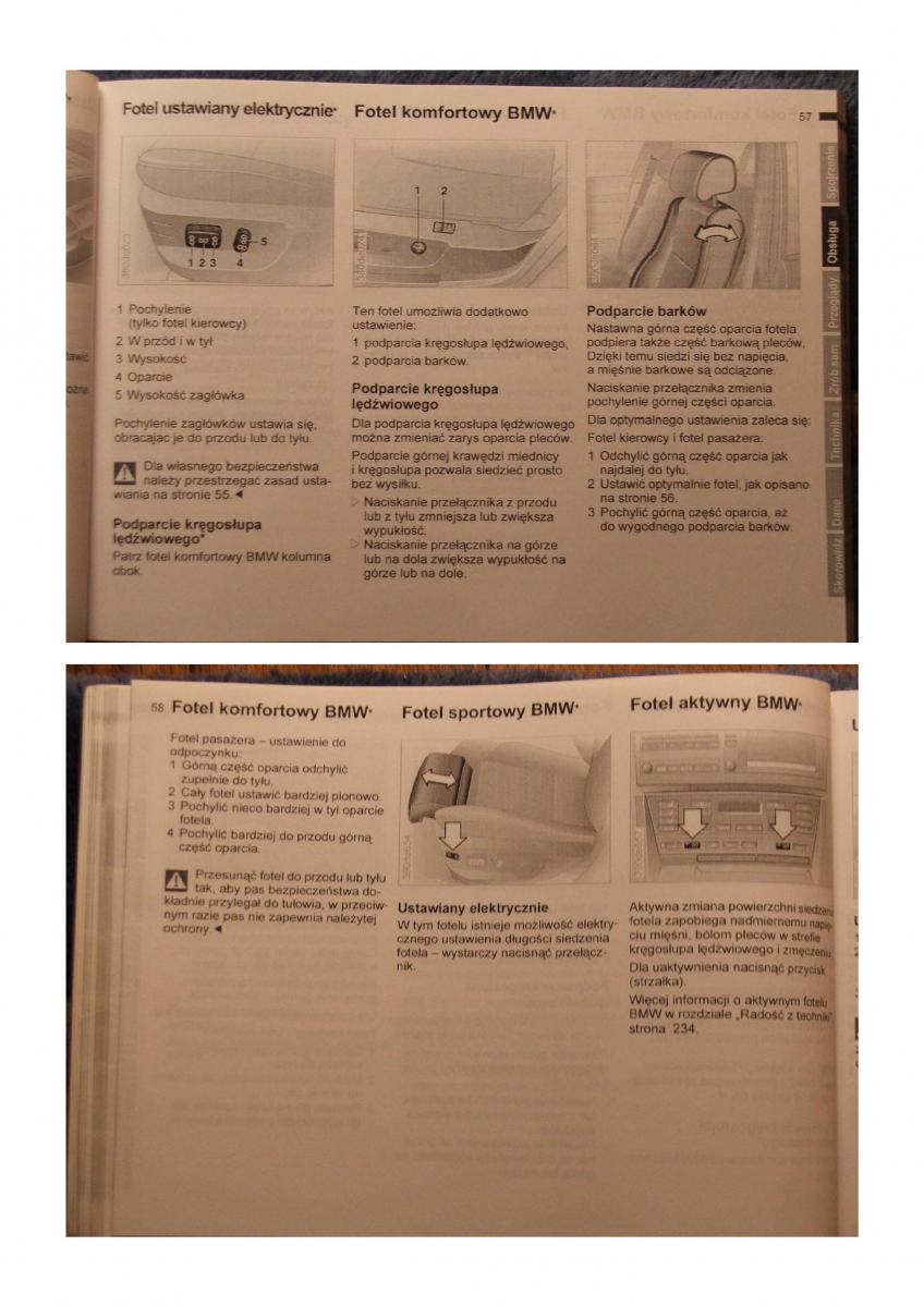 BMW 5 E39 instrukcja obslugi / page 28