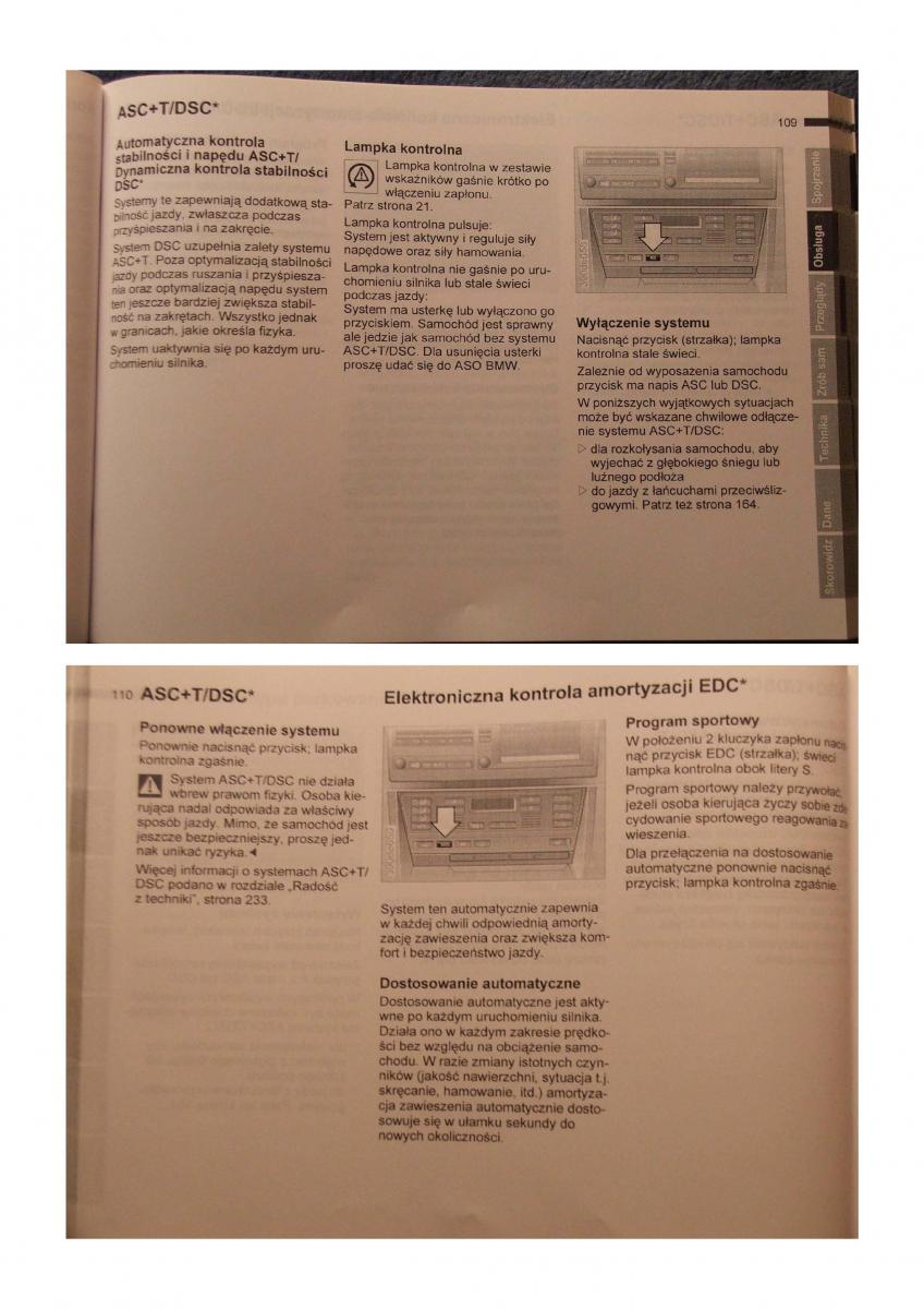 BMW 5 E39 instrukcja obslugi / page 54