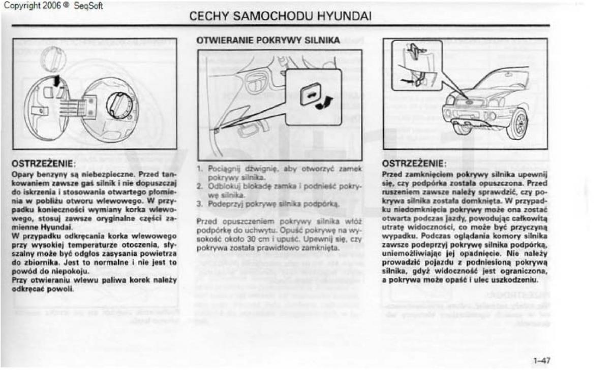 Hyundai Santa Fe I 1 instrukcja obslugi / page 55