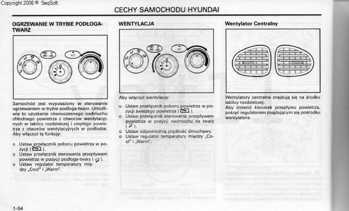 Hyundai Santa Fe I 1 instrukcja obslugi / page 62