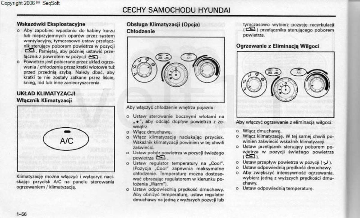 Hyundai Santa Fe I 1 instrukcja obslugi / page 64