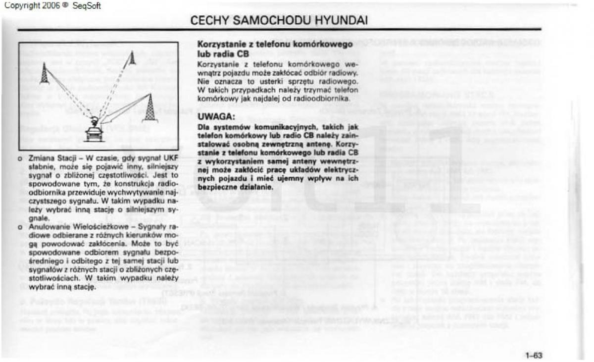 Hyundai Santa Fe I 1 instrukcja obslugi / page 71