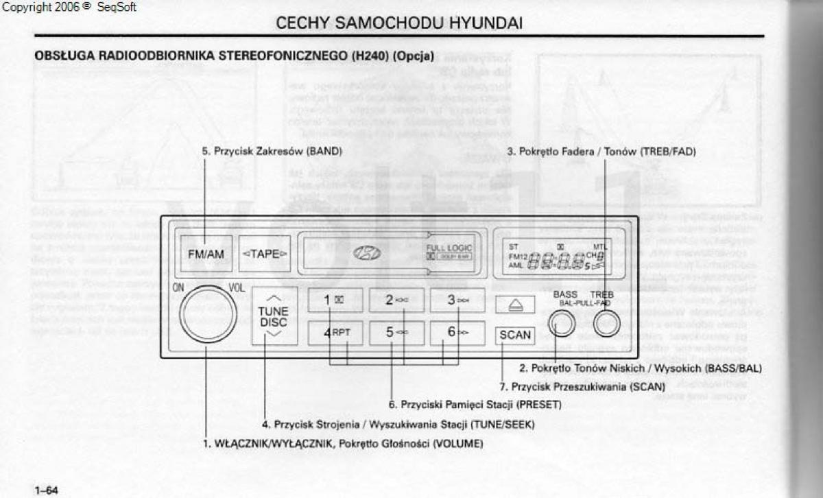 Hyundai Santa Fe I 1 instrukcja obslugi / page 72