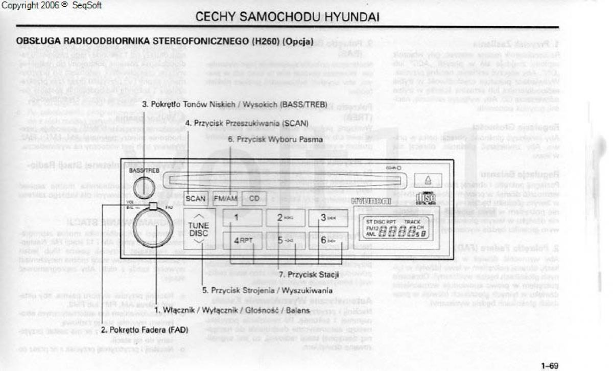 Hyundai Santa Fe I 1 instrukcja obslugi / page 77