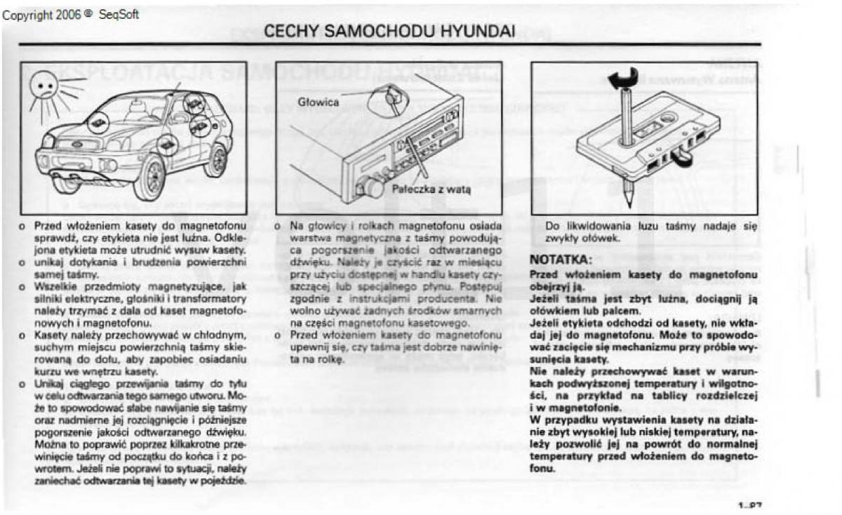 Hyundai Santa Fe I 1 instrukcja obslugi / page 95