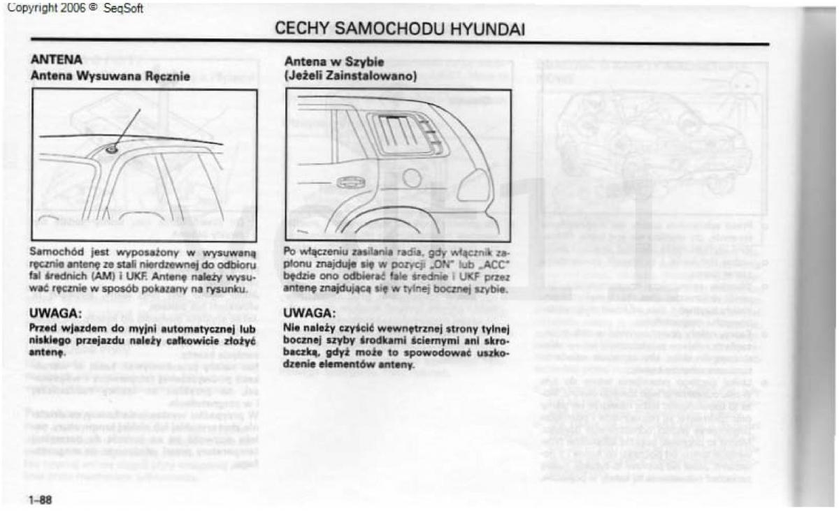 Hyundai Santa Fe I 1 instrukcja obslugi / page 96