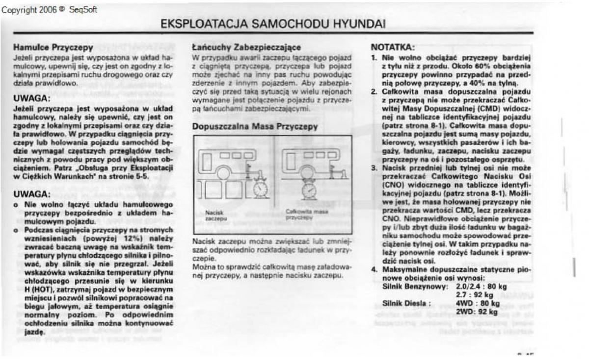 Hyundai Santa Fe I 1 instrukcja obslugi / page 111