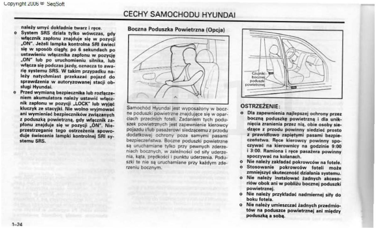 Hyundai Santa Fe I 1 instrukcja obslugi / page 33