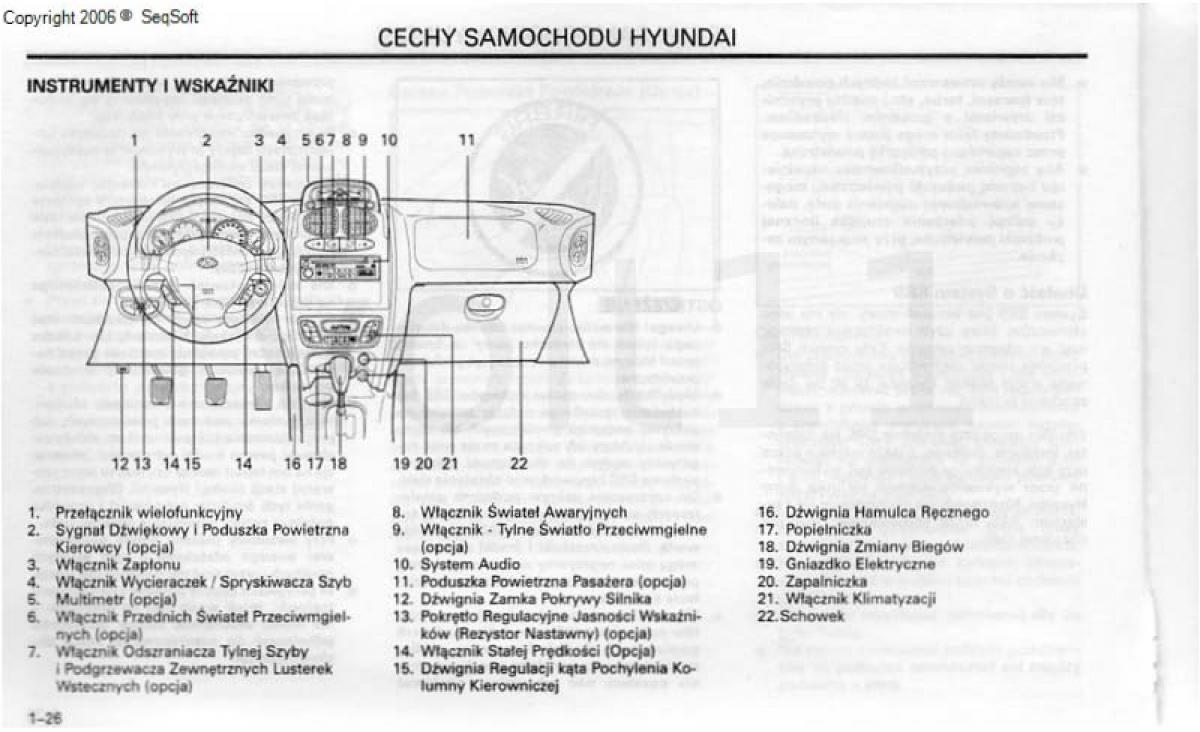 Hyundai Santa Fe I 1 instrukcja obslugi / page 34