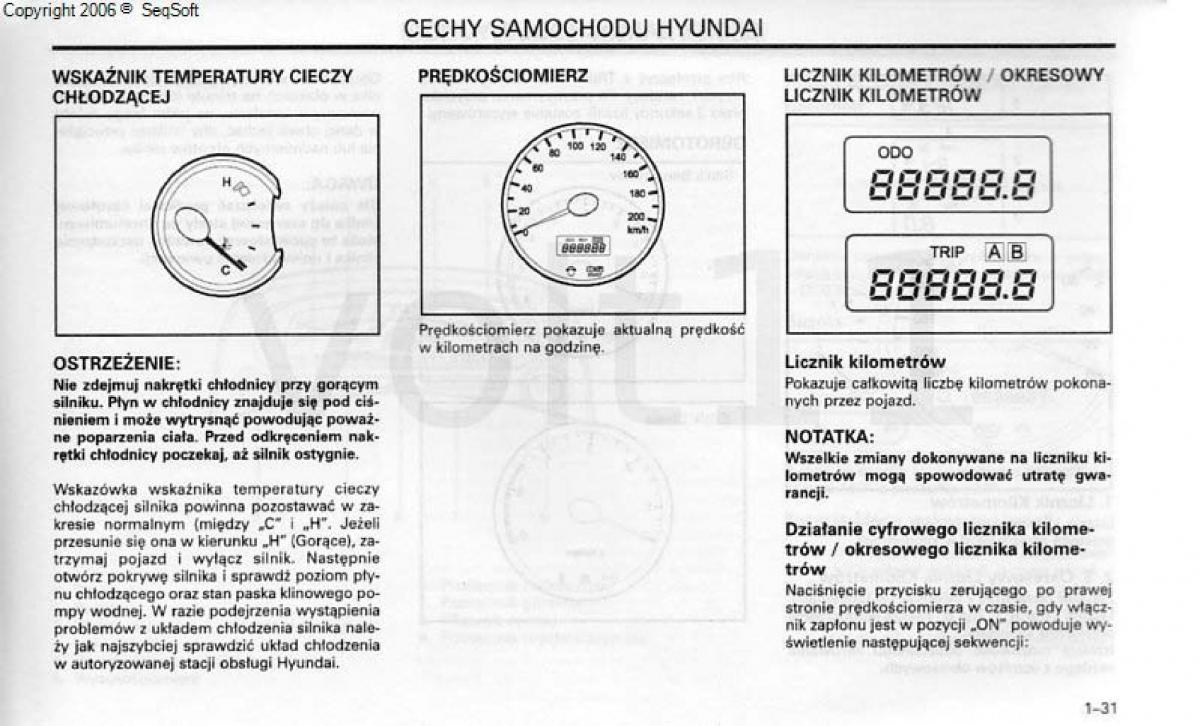 Hyundai Santa Fe I 1 instrukcja obslugi / page 39