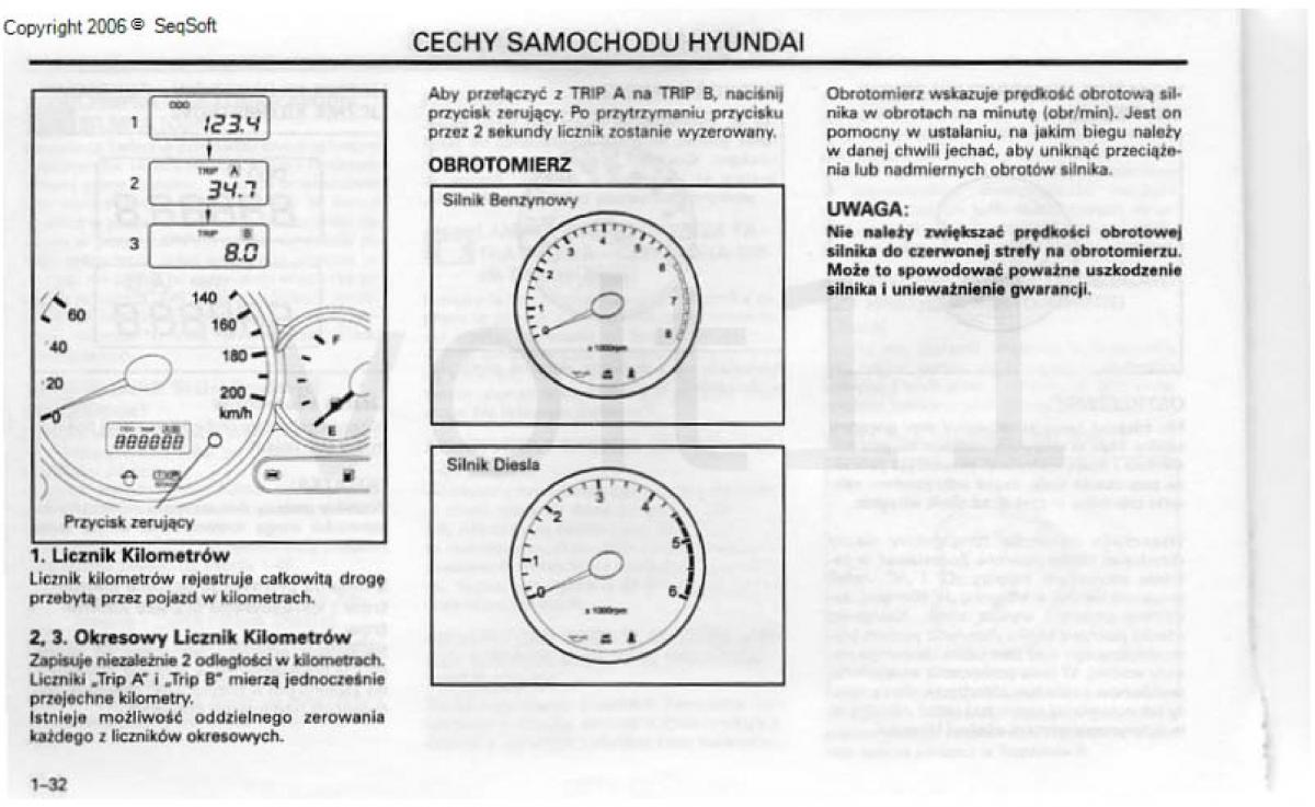 Hyundai Santa Fe I 1 instrukcja obslugi / page 40