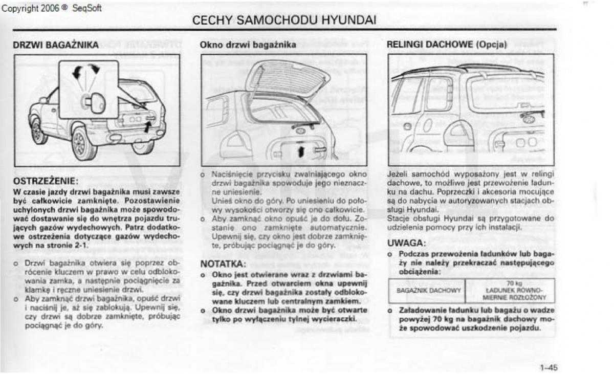 Hyundai Santa Fe I 1 instrukcja obslugi / page 53