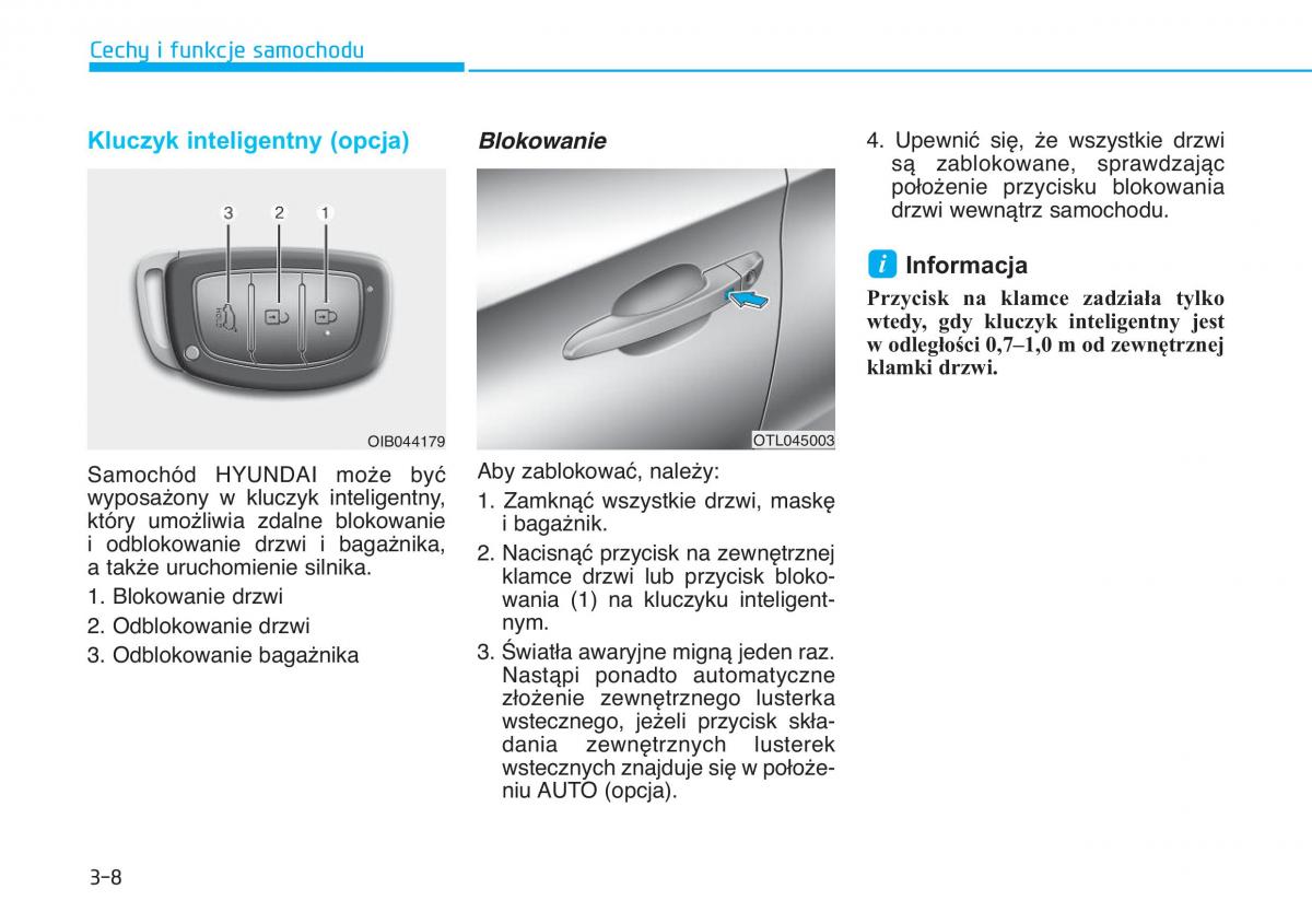 Hyundai Tucson III 3 instrukcja obslugi / page 118