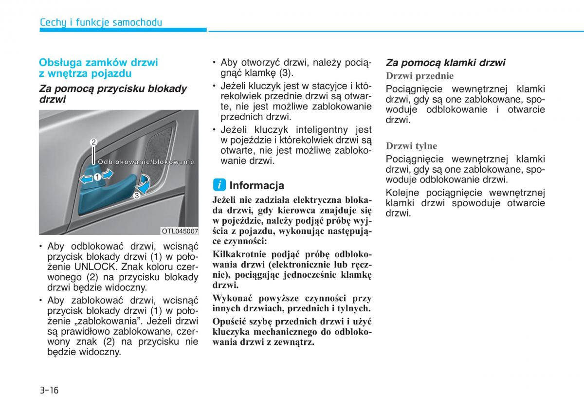 Hyundai Tucson III 3 instrukcja obslugi / page 126