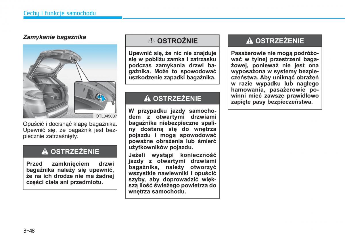 Hyundai Tucson III 3 instrukcja obslugi / page 158