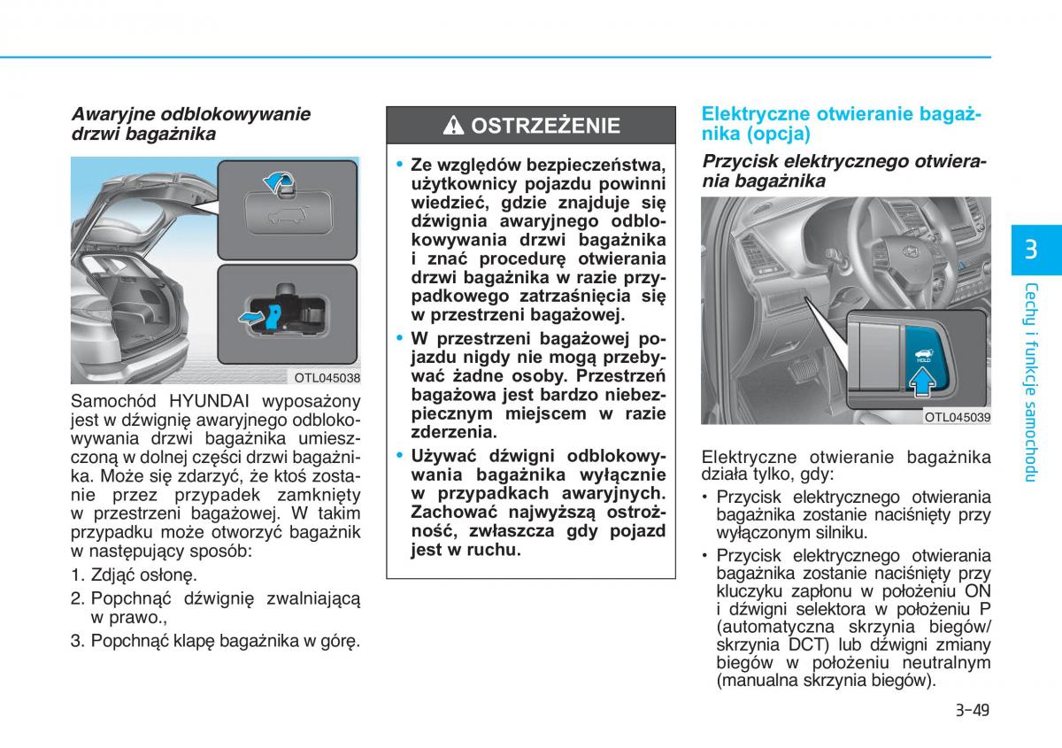 Hyundai Tucson III 3 instrukcja obslugi / page 159