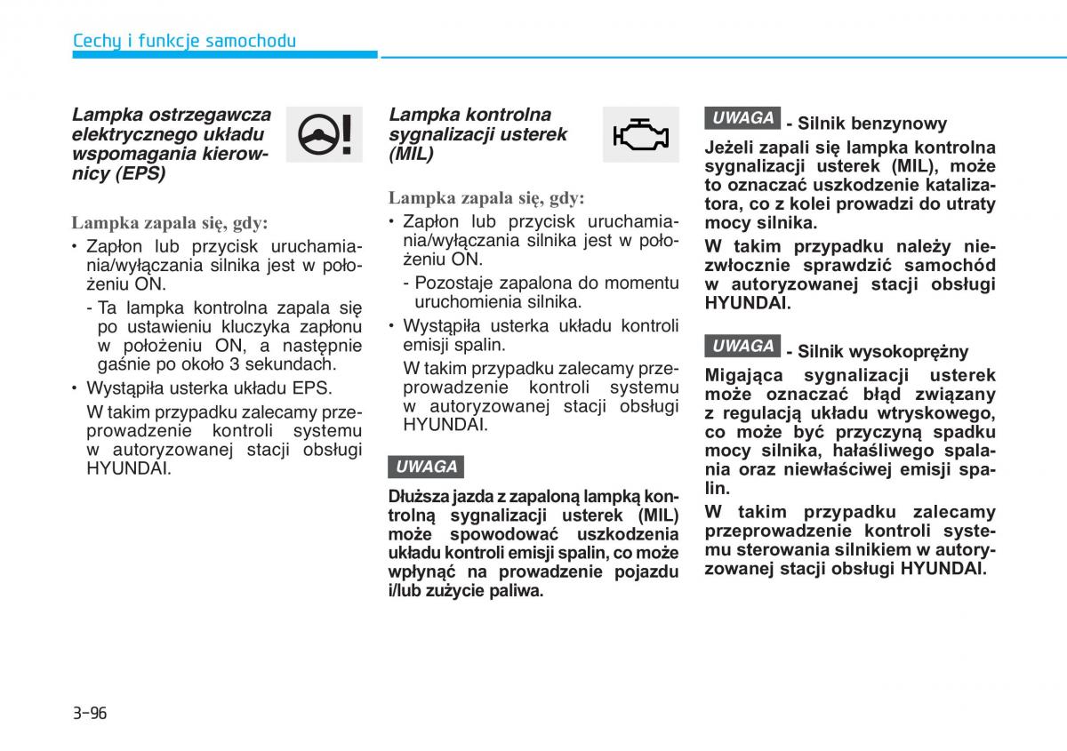 Hyundai Tucson III 3 instrukcja obslugi / page 206