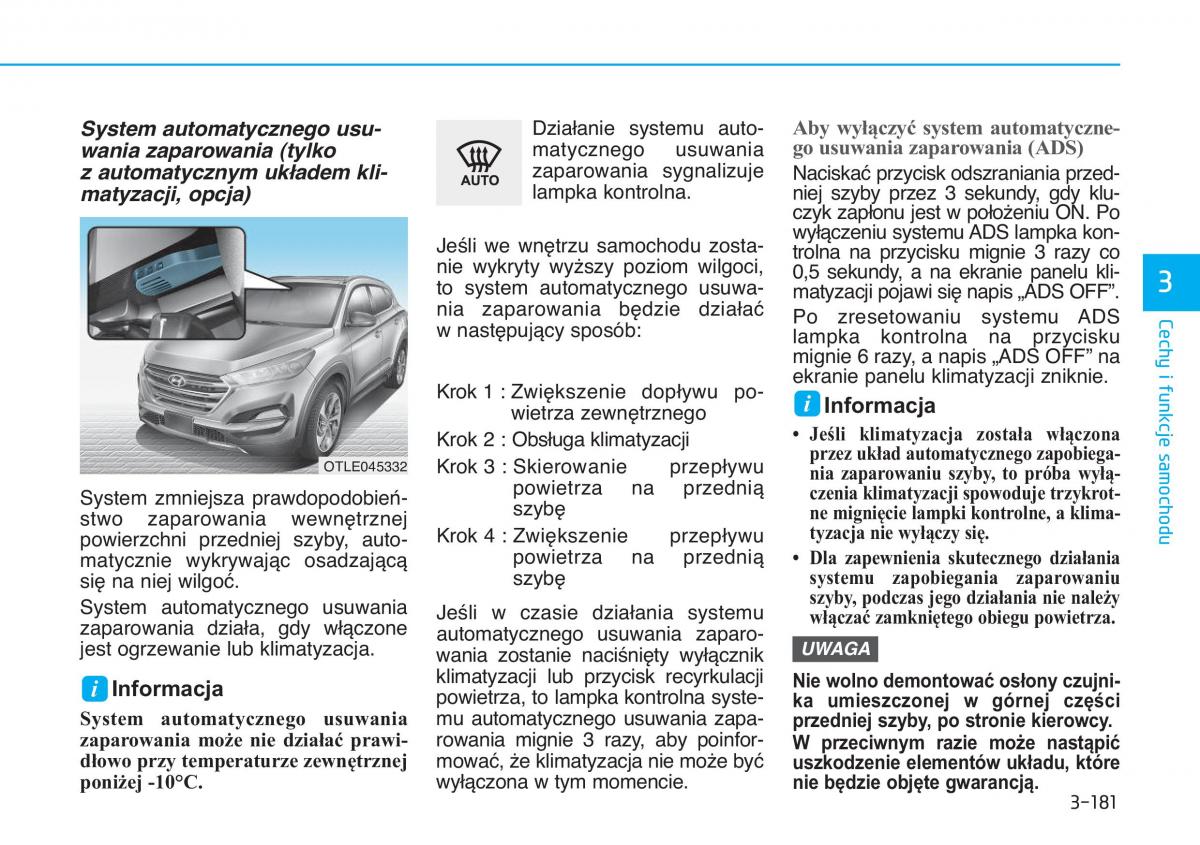 Hyundai Tucson III 3 instrukcja obslugi / page 291